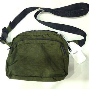 Rare! NWT New BAGGU Fanny Waist Pack Crossbody Bag Bay Laurel Green